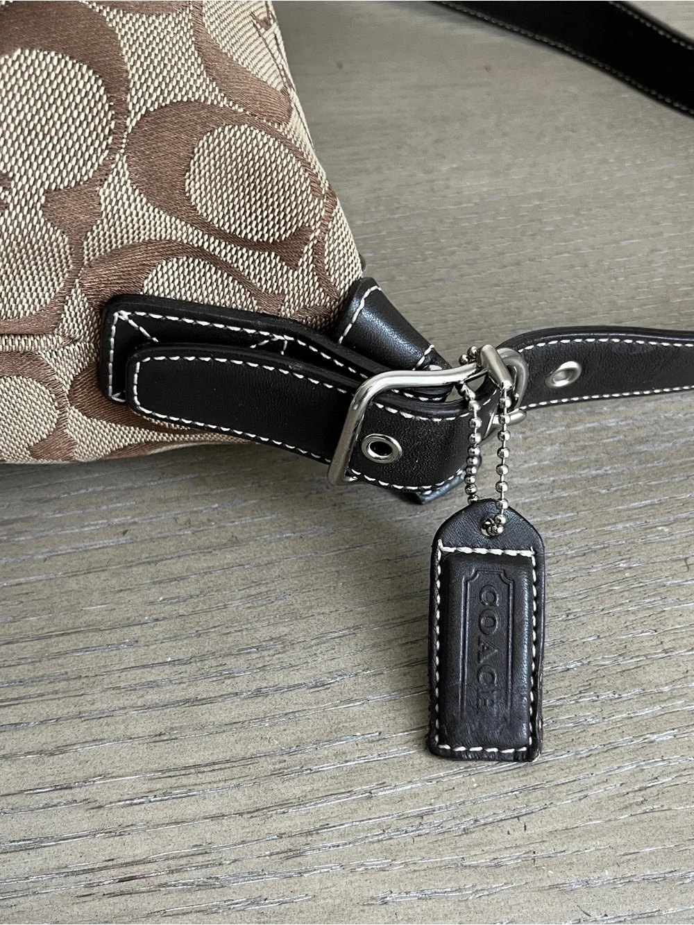 Coach Vintage Y2K Signature C Demi Shoulder Bag, Style No. 6044